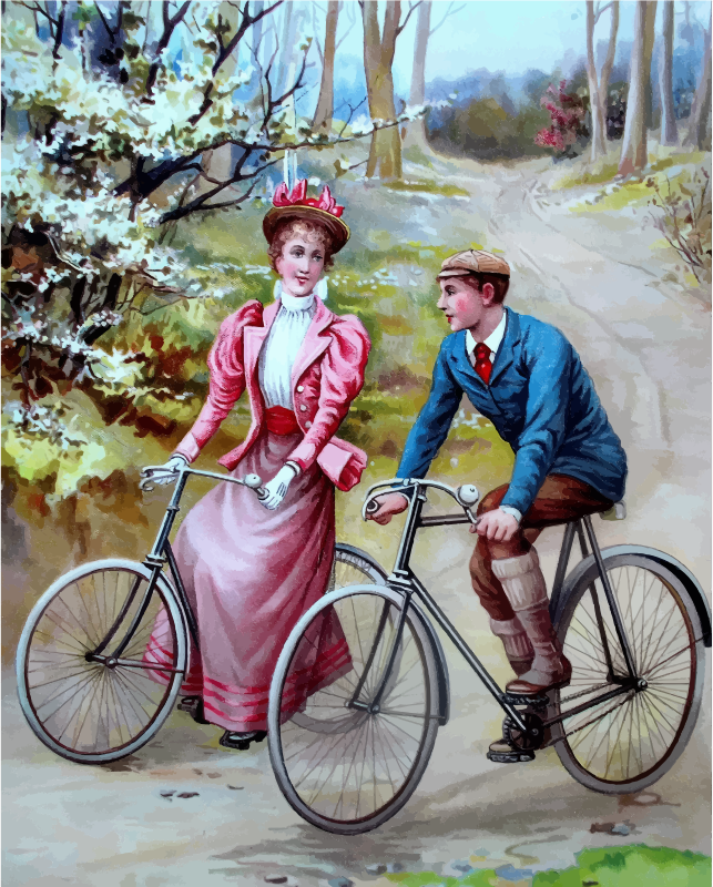 Vintage Cyclists