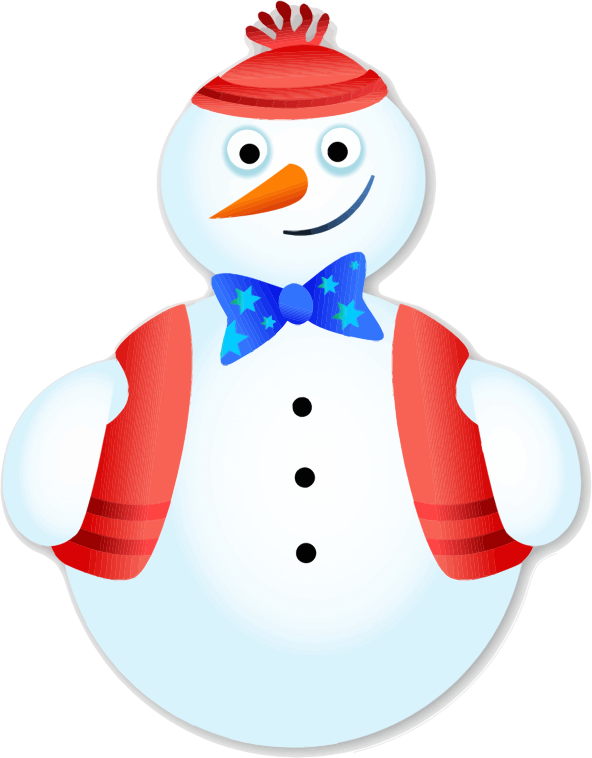 Upbeat Snow Man