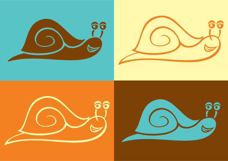 Snail Line Art