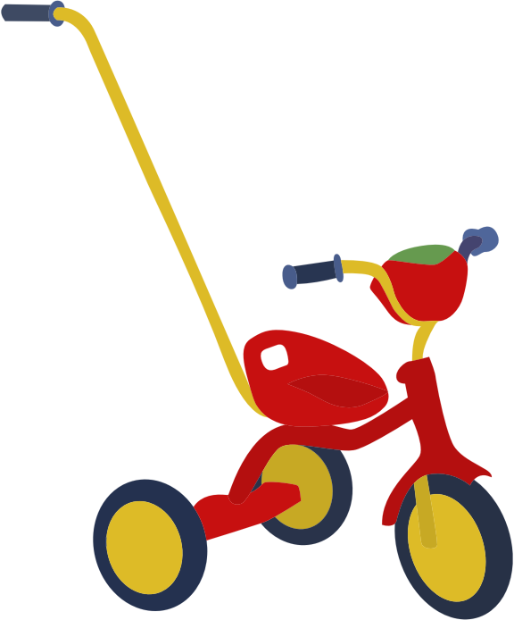 Red Tricycle - Openclipart