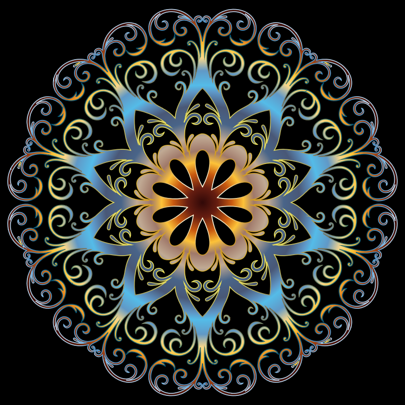 Prismatic Flourish Snowflake 2