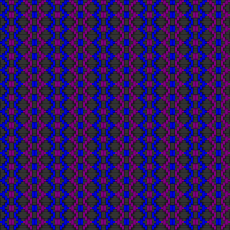 Diamond Woven Fabric 2 Gray Blue Purple