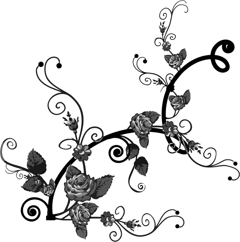 Rose Floral Flourish 5