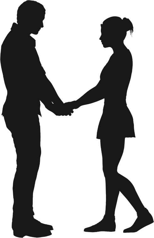 Couple Silhouette 6