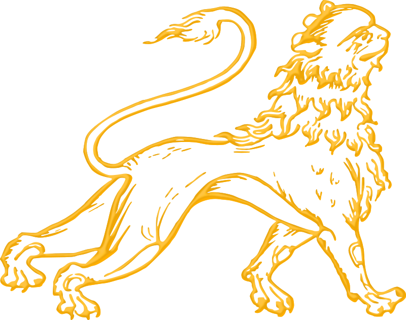 Stylised lion 2