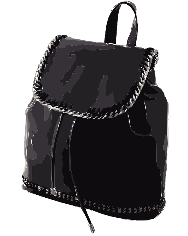 Pixel art leather backpack icon 27517755 PNG