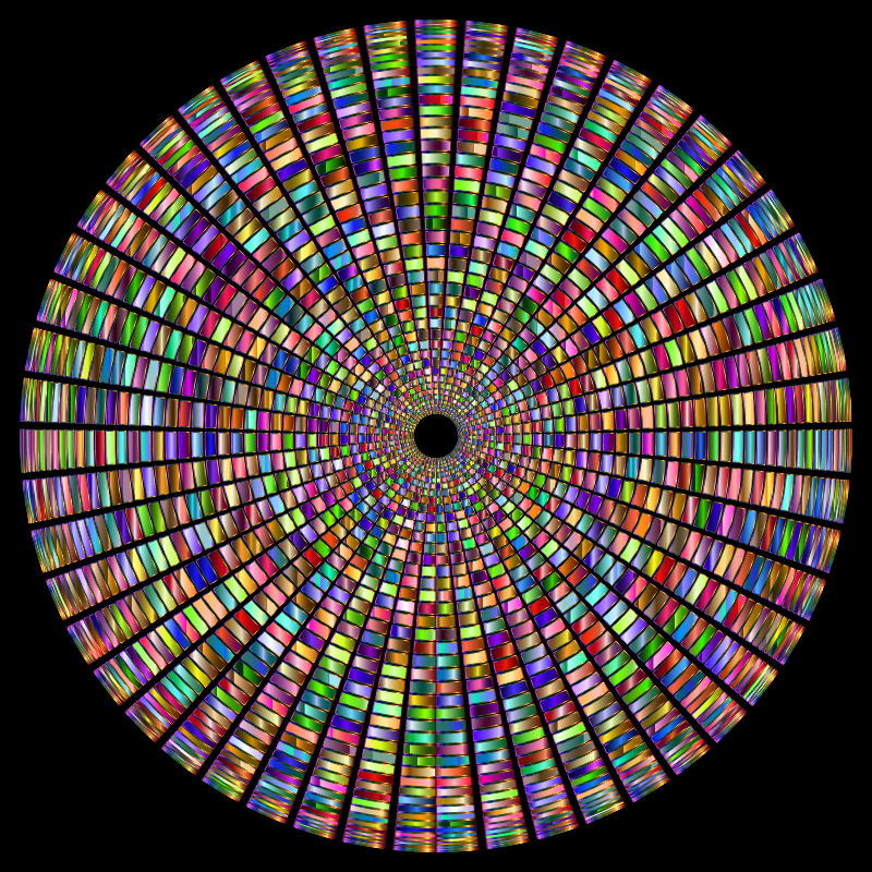 Prismatic Segmented Circle 4 Variation 2