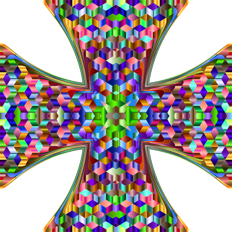 Cubic Chromatic Maltese Cross