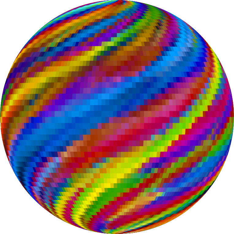 Prismatic Mosaic Marbled Orb