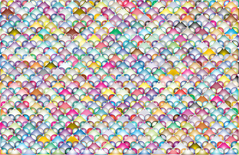 Hearts Pattern Background 4