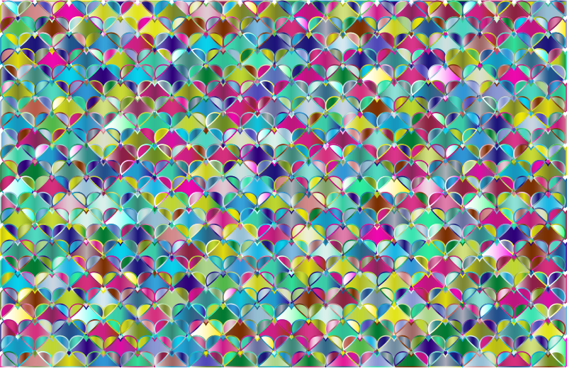 Hearts Pattern Background 7