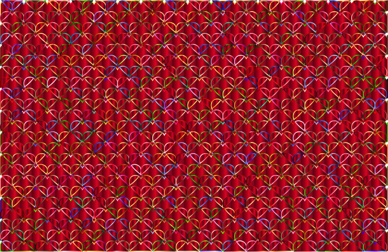 Hearts Pattern Background 9