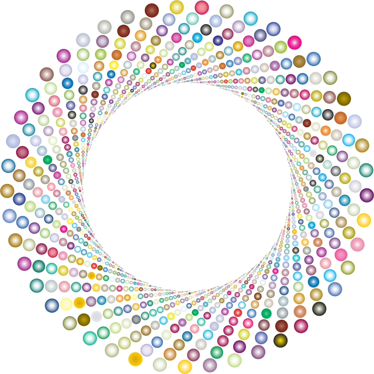 Colorful Circles Shutter Vortex 4