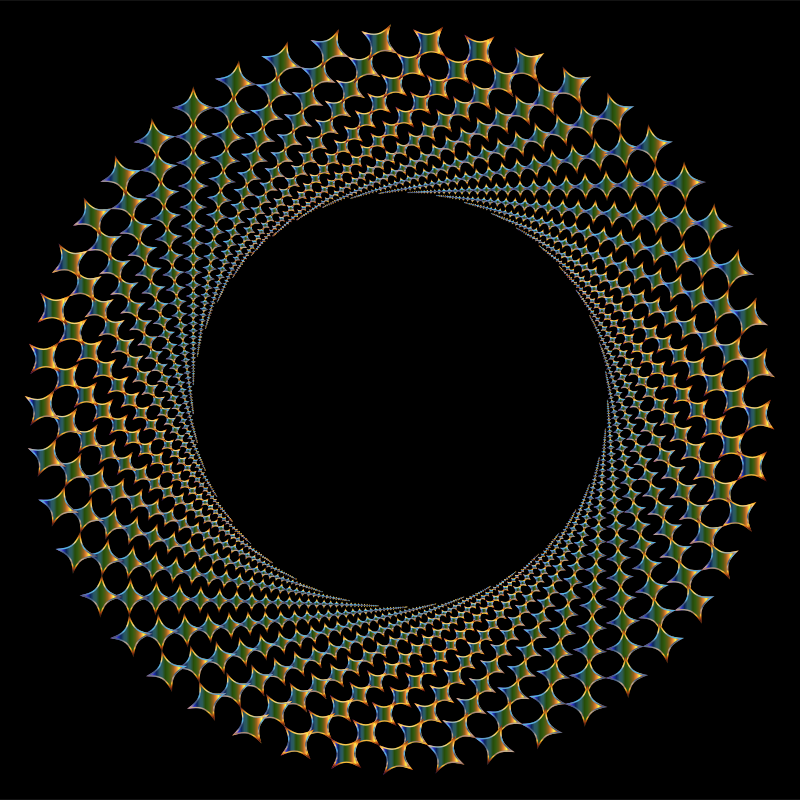 Chromatic Shutter Vortex - Openclipart