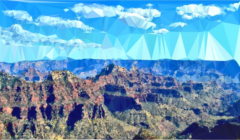 High Poly Grand Canyon