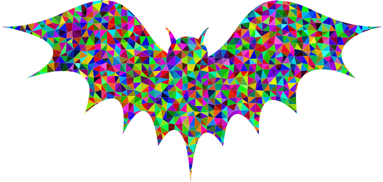 Low Poly Prismatic Bat