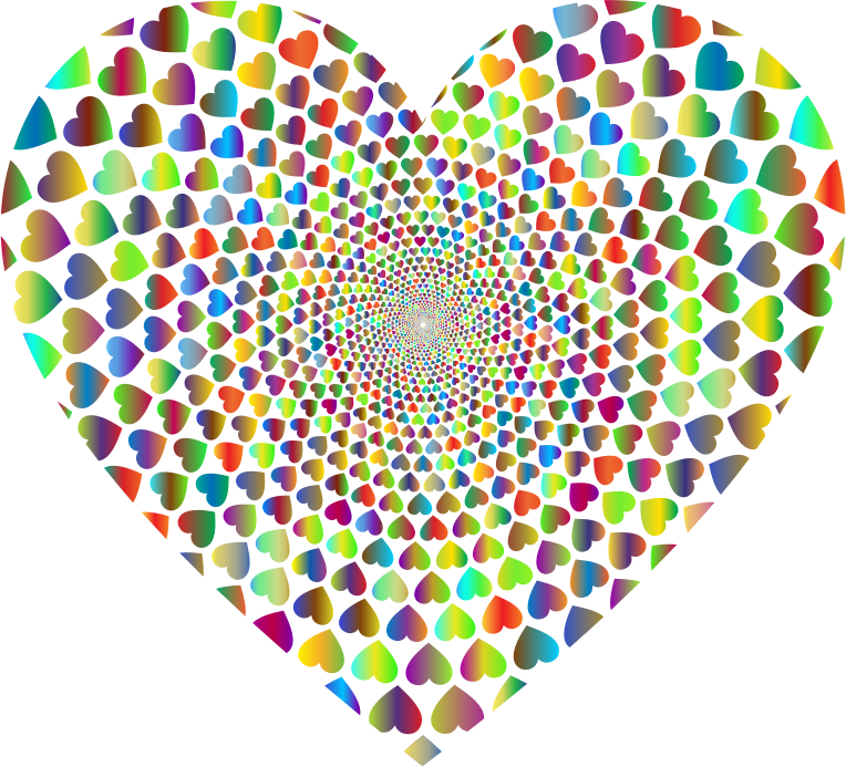 Prismatic Hearts Vortex Heart 4