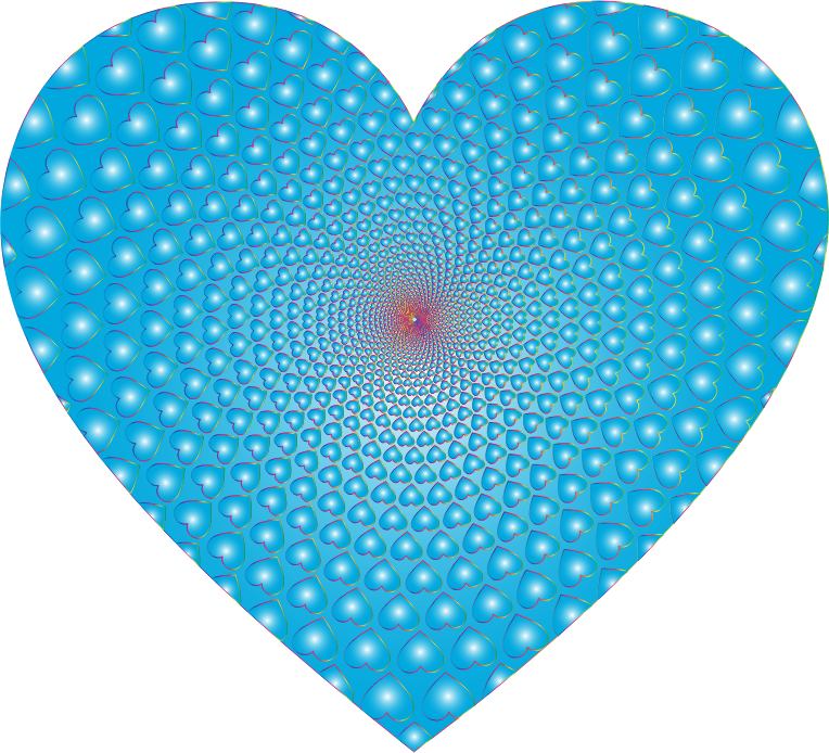 Prismatic Hearts Vortex Heart 9