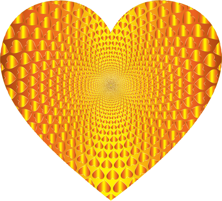 Prismatic Hearts Vortex Heart 12