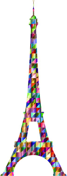 Chromatic Triangular Eiffel Tower