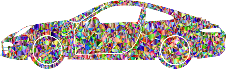 Vivid Chromatic Porsche