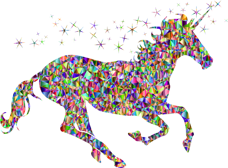 Vivid Chromatic Magical Unicorn