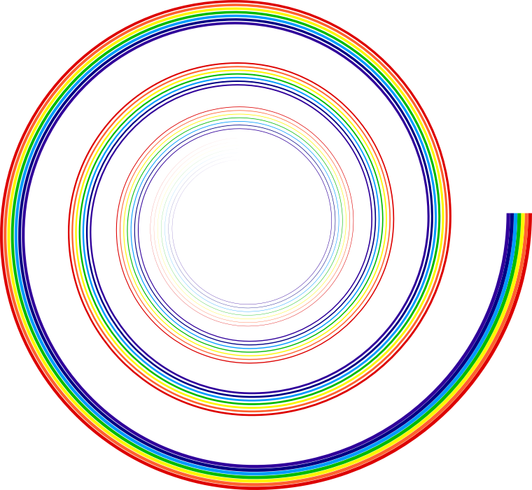 Rainbow Spiral