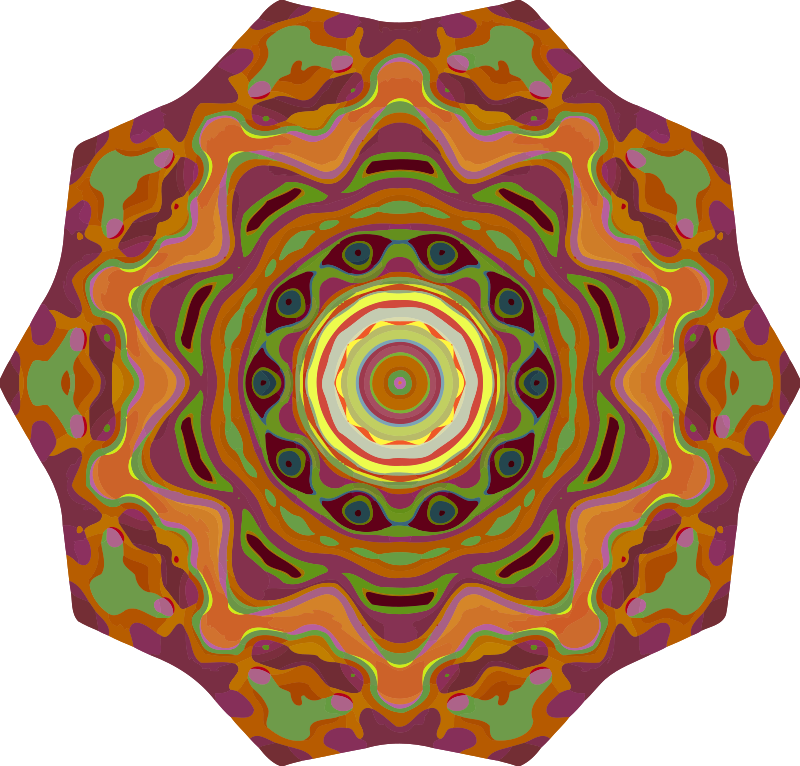 Colourful mandala