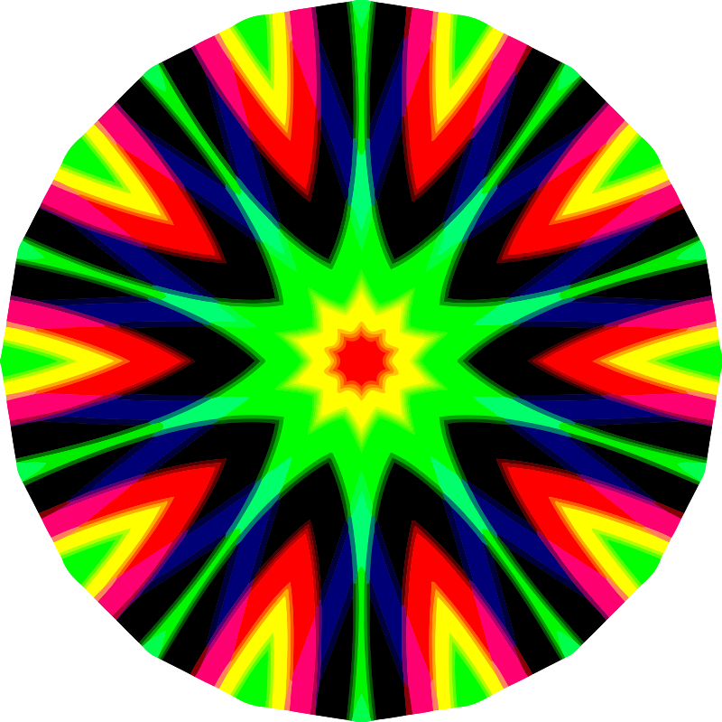 Colourful mandala 2