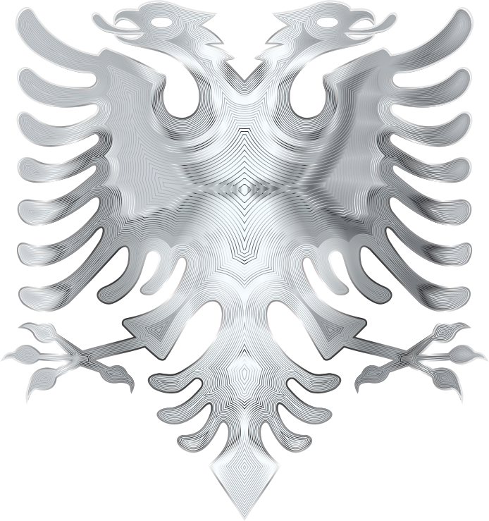 Silver Double Headed Eagle