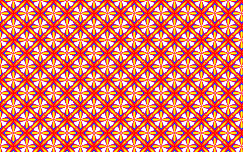 Seamless Groovy Geometry Pattern 4