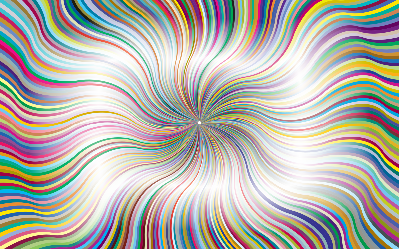 Prismatic Waves Starburst 4