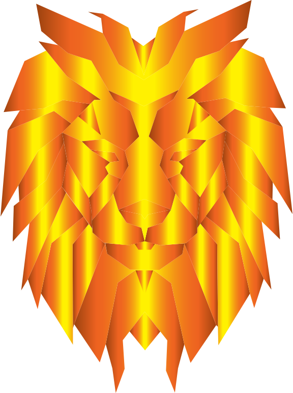 Prismatic Polygonal Lion Face 3