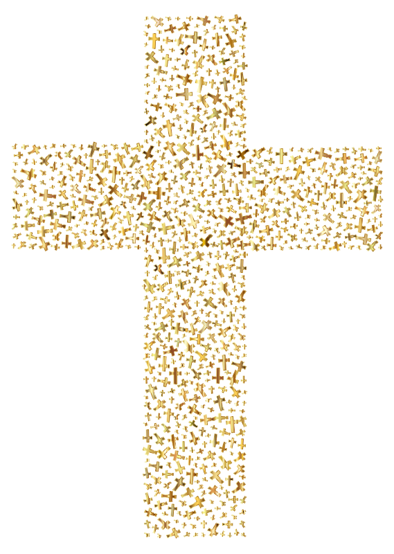 Gold Cross Fractal