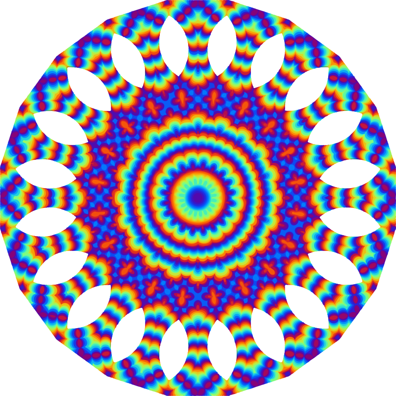 Colourful mandala 7