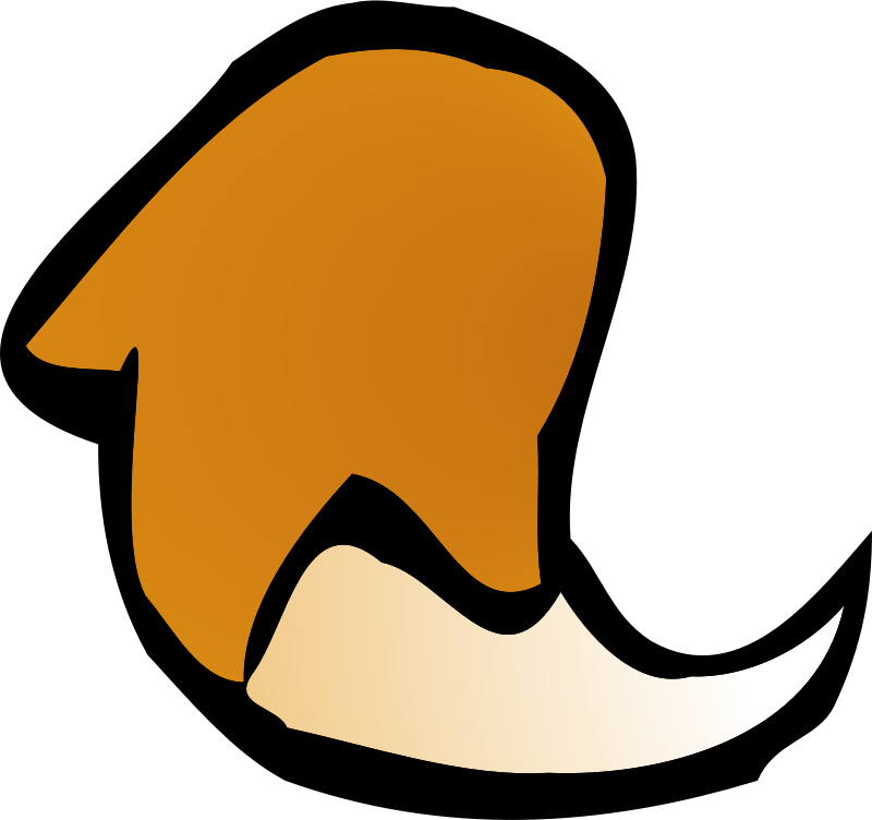 fox tail icon - Openclipart