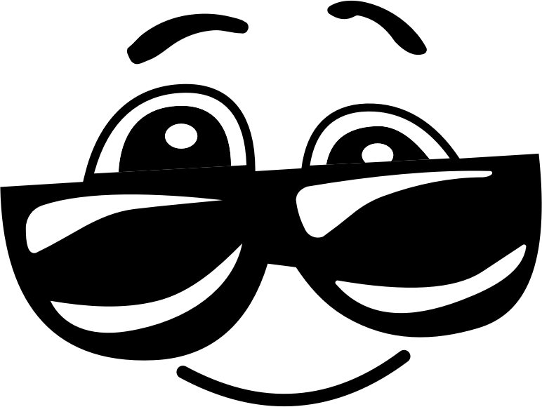 sunglasses smiley face png