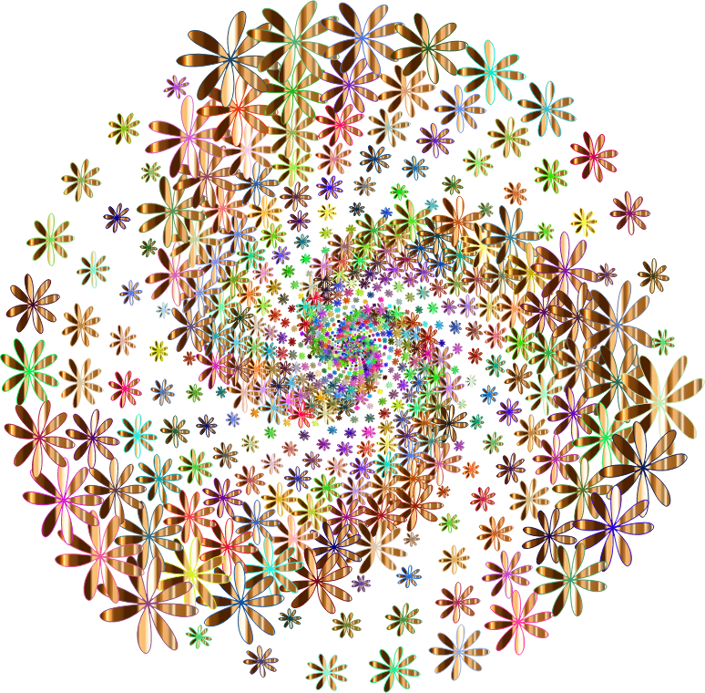 Prismatic Floral Vortex 8