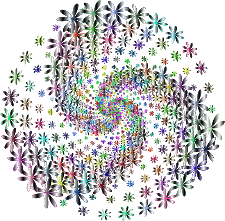 Prismatic Floral Vortex 9