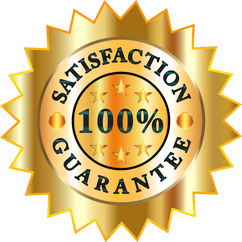 100% Satisfaction Guarantee Badge