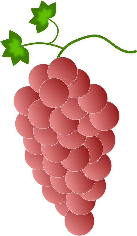 red grapes