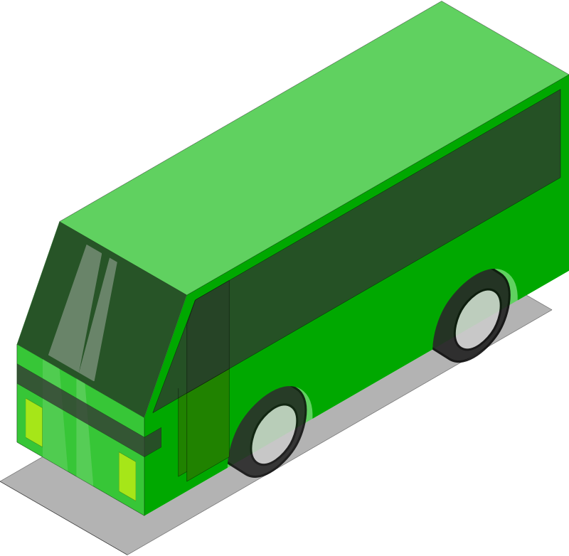 Green bus