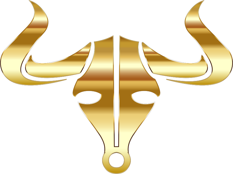 Gold Bull Icon 2 No Background