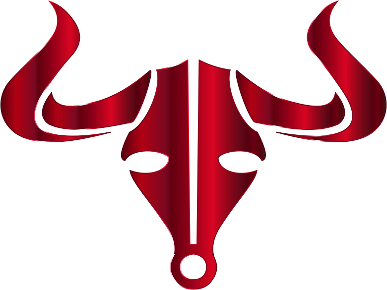 Crimson Bull Icon No Background