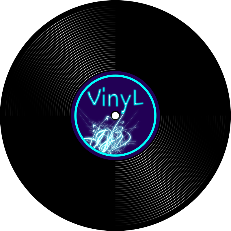 vinyl blue