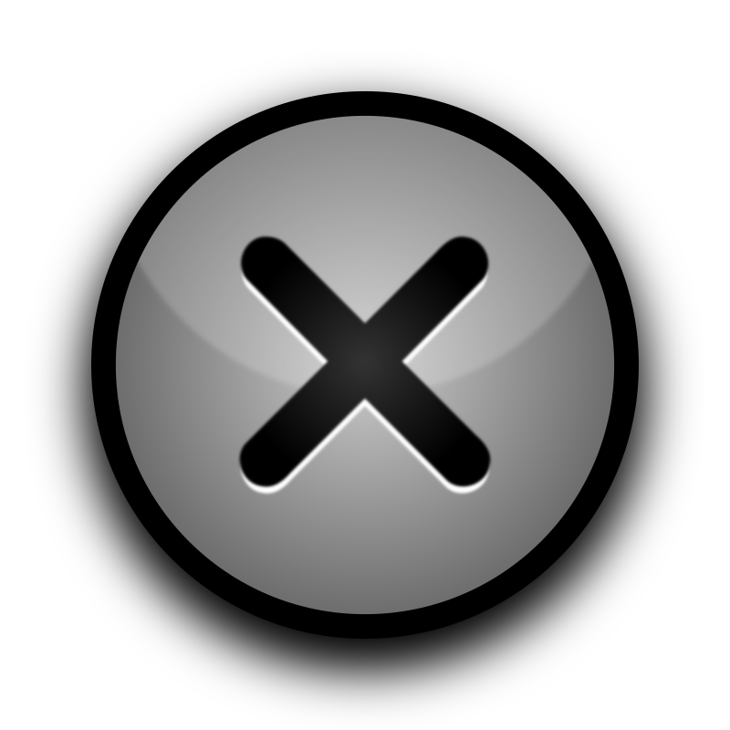 X Button Png