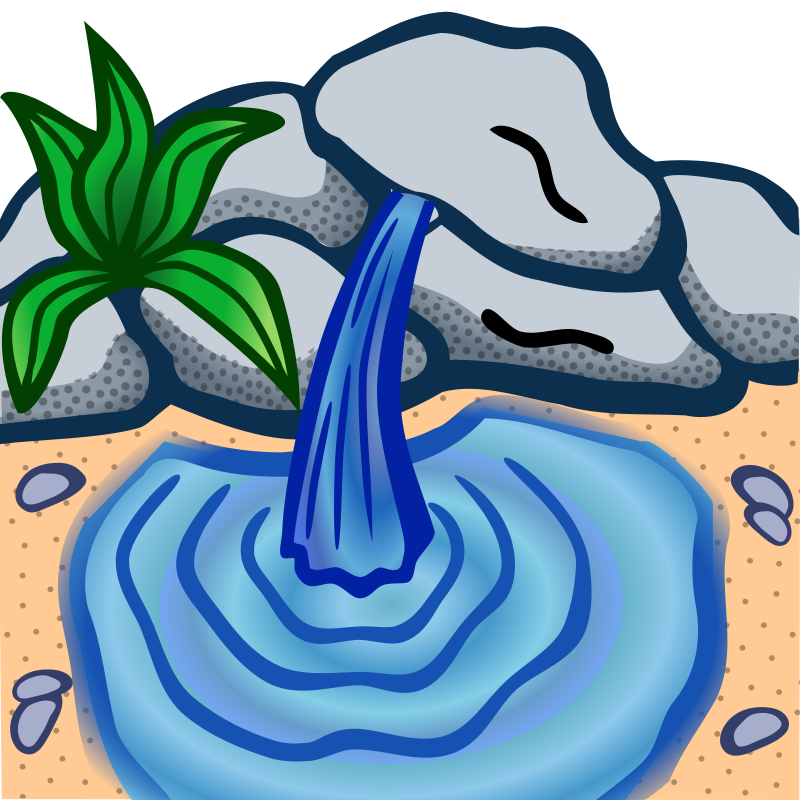 wasserquelle clipart