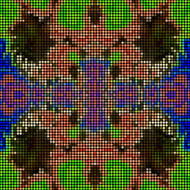 Fractal Tile Pattern