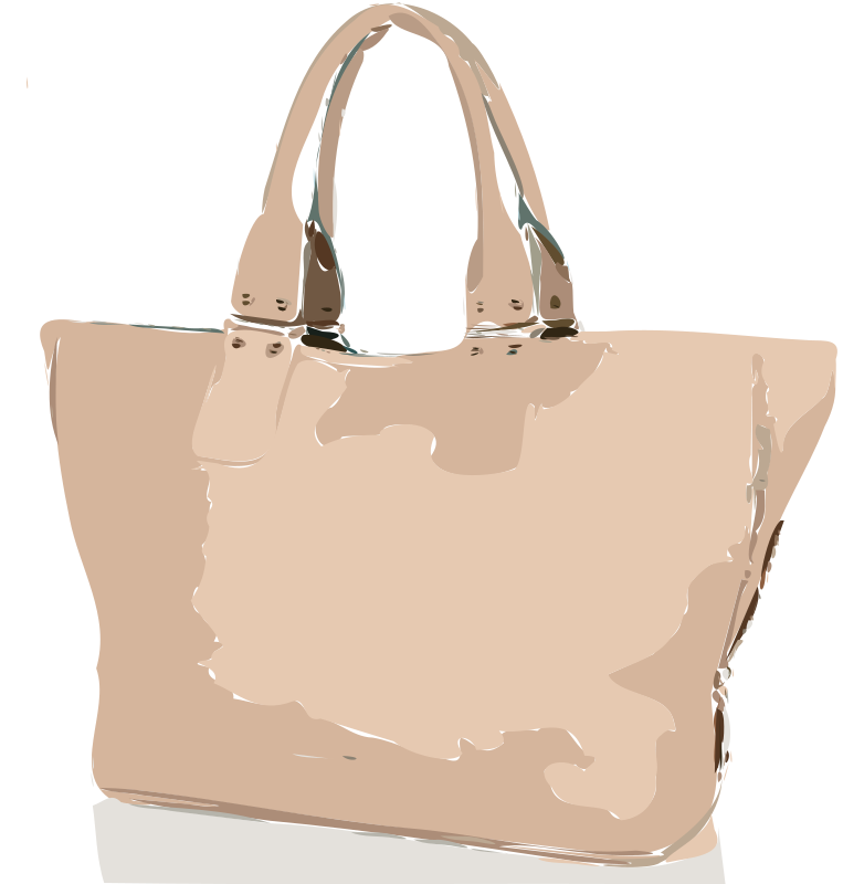 Tan Handbag No Logo - Openclipart