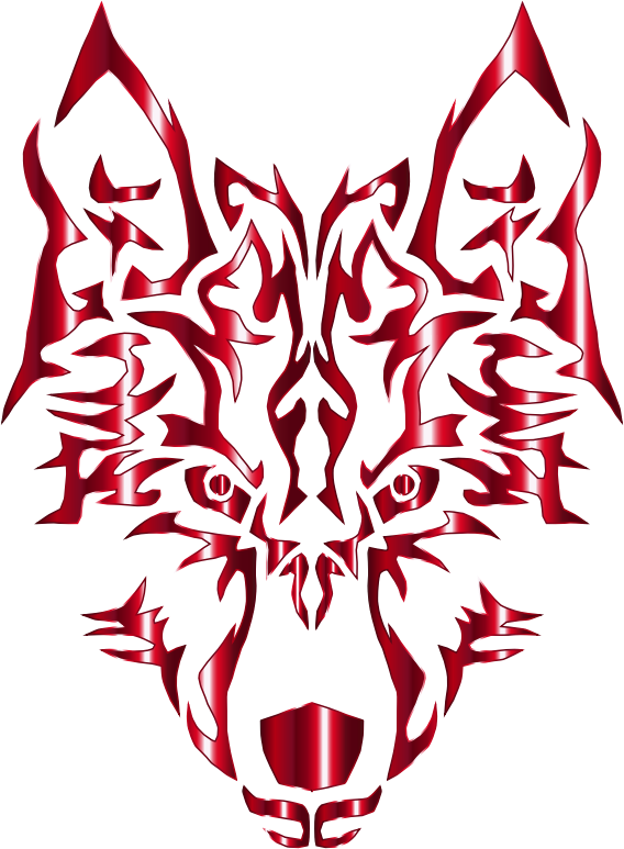 tribal wolf wallpaper